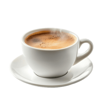 a-white-coffee-cup-with-steam-rising-from-it-sits-on-a-white-saucer-png